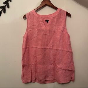 Talbots Pink Sleeveless Tank Top